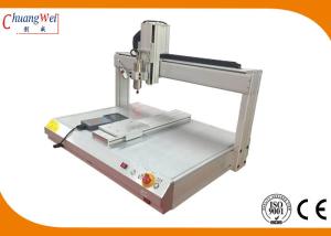 China LCD Digital Display Desktop Pcb Router Machine With Robust Frame on sale