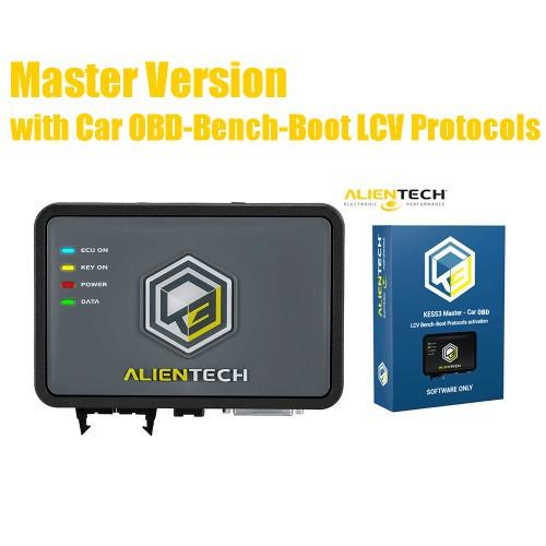 Quality Original Alientech KESS V3 KESS3 Master Version ECU and TCU Programming Tool with Car OBD-Bench-Boot LCV Protocol for sale