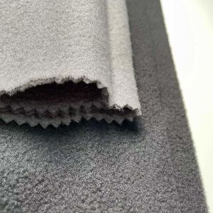 recycle PET Polar fleece double brush single fleece polyester fabric for winter