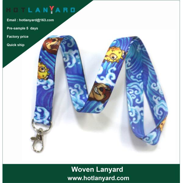 Polyester Lanyard with Detachable BucklePersonalized Heat Transfer Polyester