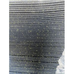 Factory Customized Recycled Tire Rubber Floor Mats with EPDM Dots for Gym and