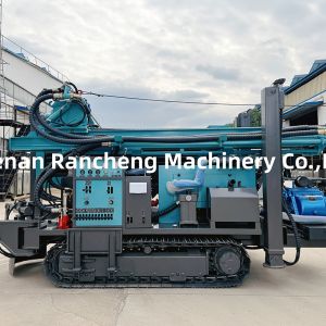 Upgrade RCF350C Water Well Drilling Machine With Drill Rod Rack For Water