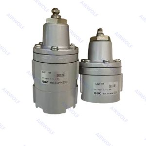 SMC 1/4" Aluminum Alloy Diaphragm Type Single Doube Acting 3 Port Lock-up Valve