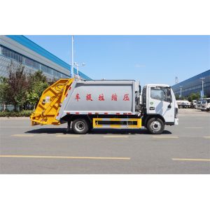 Cheapest Price 4*2 6CBM 8 CBM Dongfeng Compactor Garbage Truck With Back Mounted