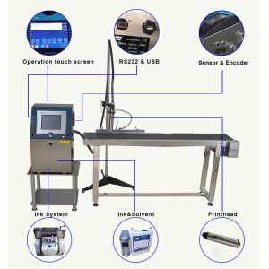 Batch Number CIJ Inkjet Printer