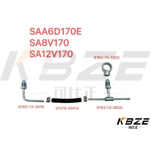 China KOMATSU S6D170E SA12V170 SA8V170 6162-73-5320 6162-13-3620 FUEL INJECTION SPILL PIPE 07270-30414 6162-13-3610 FOR EXCAVATOR on sale
