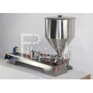 SUS304 Single Head 1000ml Volumetric Piston Filling Machine