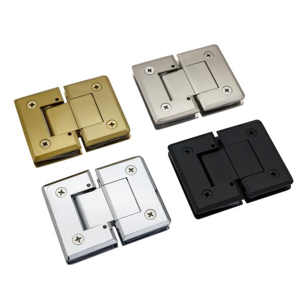 304 Stainless Steel Shower Hinge for Modern Design Style Glass Hardware Distributor