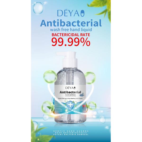 Easy Using Antibacterial Hand Sanitizer Double Sterilization Formula For
