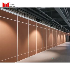 China Foldable Modular Movable Partition Wall 3m High MDF Surface on sale