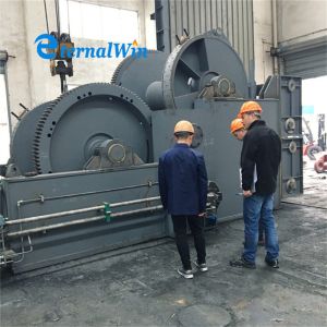 China Vessel Deck Hydraulic Towing Winch 45ton For Indonesia Shipyards on sale