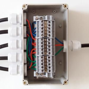 IP65 Waterproof Electrical Cable Distribution Terminal Blocks Junction Box 158