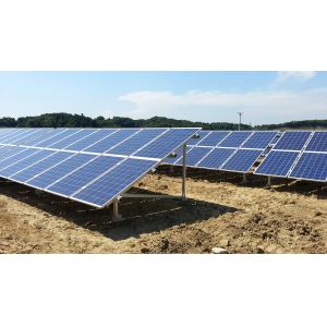 Solar PV Bracket Solar Panel Mounting Structure PV Racks Anti Corrosion Aluminum