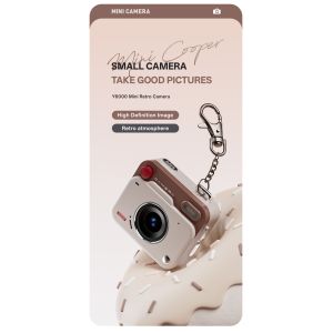 Y6000 Mini Camera Student Children'S Digital Camera 1080P HD Campus Portable