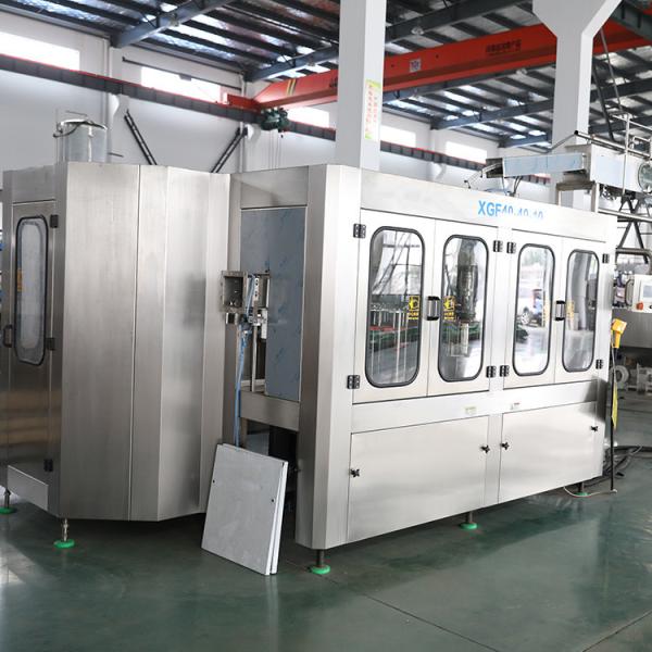 Quality Water Rinsing Filling Capping 3 In 1 Monoblock Bottling Machine Full Automatic for sale