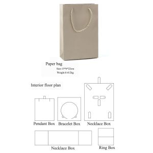 PU Leather Fabric Gold Ring Packaging Box Customized With Statin Lining