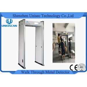 China Ub700 High Sensitive Walk Through Metal Detector With Network Function , 7 Inch Lcd Screen on sale