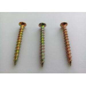 Phillip Bugle Head Self Tapping Screws Sofa Making Yellow Zinc Drywall