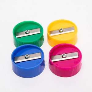 Fancy Colorful Handheld Pencil Sharpener Lightweight