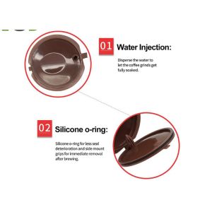 Martello Reusable Dolce Gusto Refillable Capsule For Nescafe Coffee