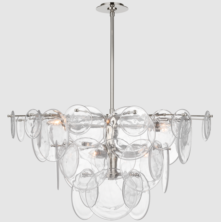 Customizable Design Adjustable Height Pendant Light with 50000 Hours Lifespan for Modern Living Room