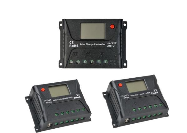 Quality Small Solar Panel Charge Controller 10A PWM Smart Charging Control Method for sale