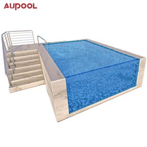 Superior FRP Inner Container Swimming Pool with Custom Machining Cut Engraving