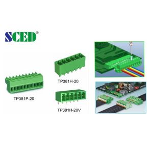 3.50mm Male Female Connectors Plug In Terminal Blocks 300V 8A Plugs And Sockets