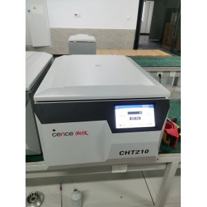 High speed centrifuge CHT210 with 4x750ml swing rotor separating 36 50ml conical