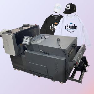 Economical A3 310mm DTF Machine With Textile Pigment Ink C/M/Y/K/W