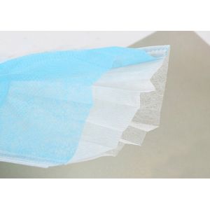 Anti Pollution Hypoallergenic Disposable Face Mask Three Layers With Earloop