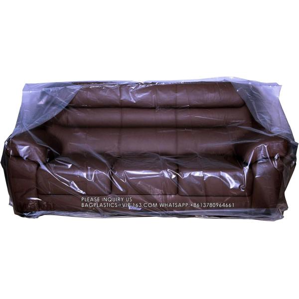Furniture Cover – Dust-Proof Moving Bag For Sofa, Moving Boxes – Clear &
