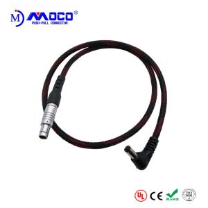 Fischer S 103 To Right Angle Male Dc Power Extension Cable / Power Cable