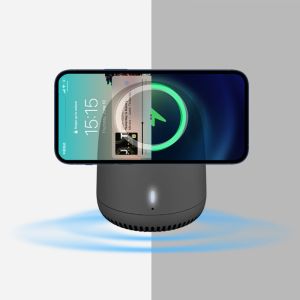 Magnetic Bluetooth Speaker With Wireless Charging 20KHz 100Hz Frequency