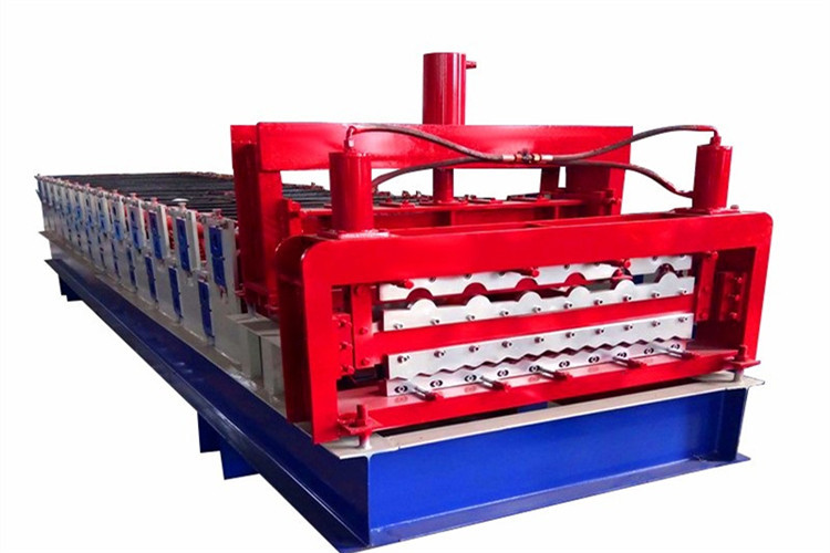 Trapezoidal Sheet Cnc Double Layer Roll Forming Machine