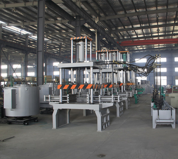 High Precision Aluminum Metal Casting Machine PLC Automatic Control