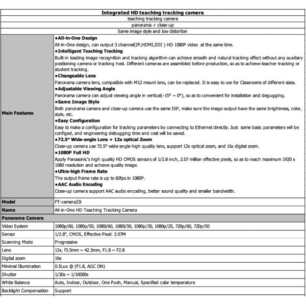 All in one 12xzoom 1080p Smart Soundbar with Adjustable Viewing Angle video conferecne camera for meeting room