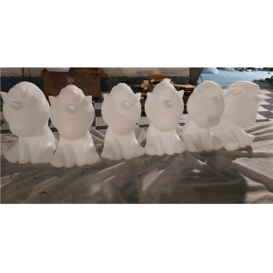 Lovely Lamp Rabbit Rotational Moulding Products Size Customized Long Life