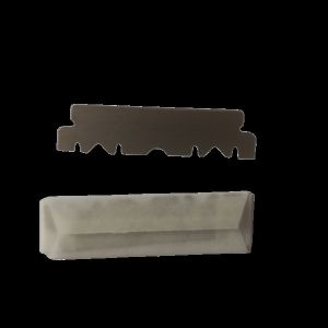 Wholesale 100pcs Platinum Coating Stainless Steel Half Single Edge Razor Blades for Professional Barber Straight Razor Shop from china suppliers