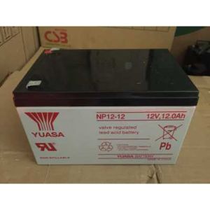 Durable Yuasa Lead Acid Battery NP12-1212V12AH for Emergency Power and