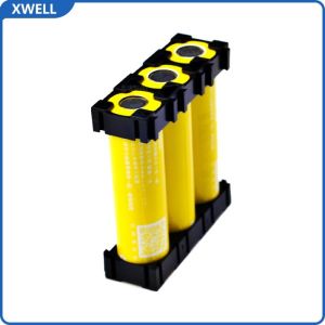 Tool-Free 18650 Bracket with 1×3 Configuration and Splicing Design for Lithium