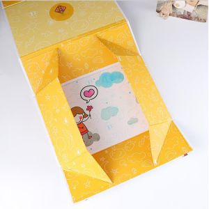 Foldable Recyclable Matt Lamination Cardboard Toy Box