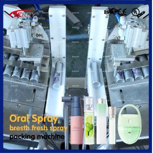 2-50ml Spray Bottle Filling Machine Water Emulsion Packing Line