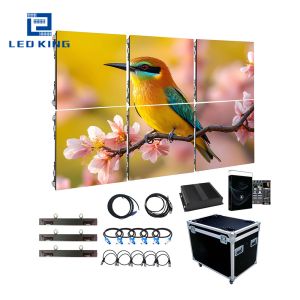 160° Wide Viewing Angle Bright LED Video Wall Screen Display For Exhibition And