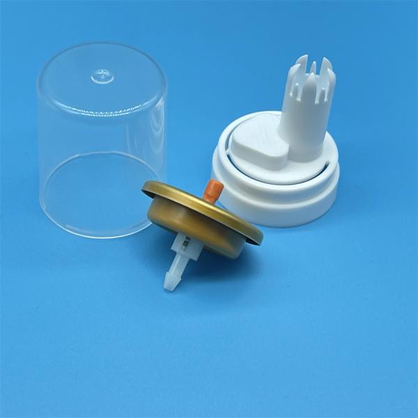Aerosol Can Valve for Hair Mousse Spray in Salon Styling – Foaming Valve System with Smooth Actuator for Precision Application