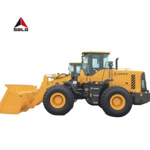 SDLG LG953 Heavy Duty 4wd Used Wheel Loaders High Efficiency