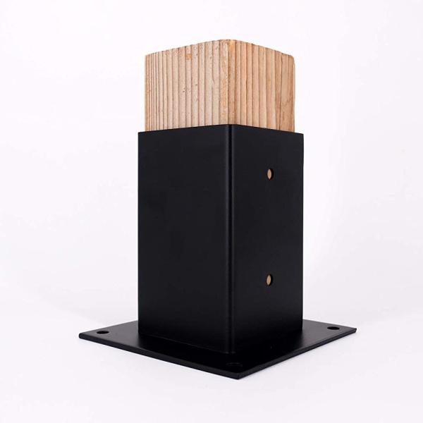 Quality Steel Gazebo Bracket Kit with Electrophoretic Paint Coated 3 Way Angle Extension Bracket and Post Base for sale