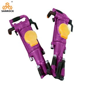 Low Air Consumption Portable Mining Pneumatic Rock Drill Air Leg Jack Hammer