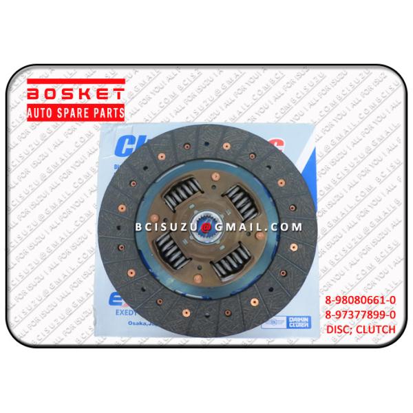 8-98080661-0 Vehicle Isuzu Clutch Disc For Nkr55 4JB1T 4JG2 4KH1 8980806610