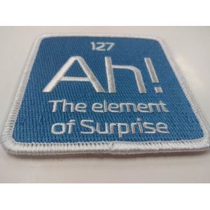 Self Adhesive Custom Embroidered Patch Cartoon Letter Air Force Uniform Badges